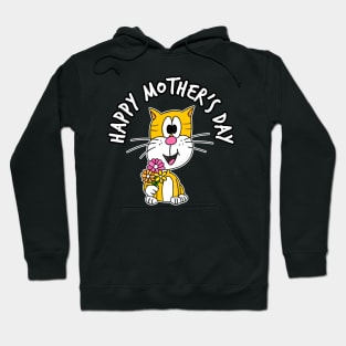 Mother's Day Cat Mothering Sunday Hoodie